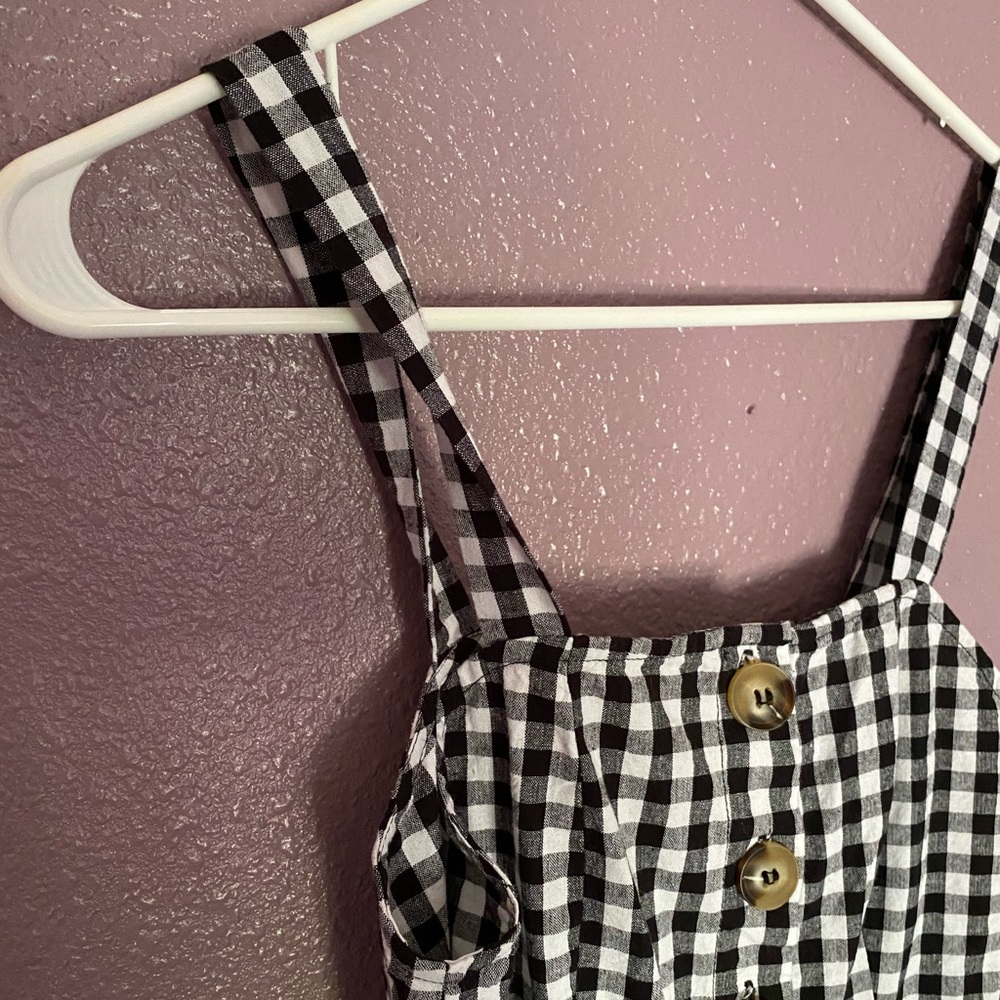 Button down mini dress - Picture 4 of 4